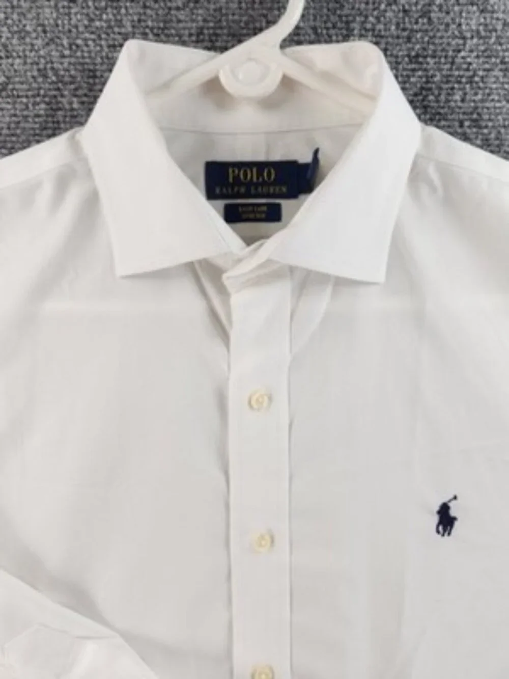 Polo Ralph Lauren 16 32/33 Cotton Spandex Logo Polo Ralph Lauren White Easy Care